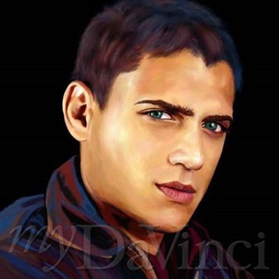 Wentworth Miller Oil Painting Giclee - myDaVinci